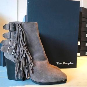 The Kooples Fringe Booties
